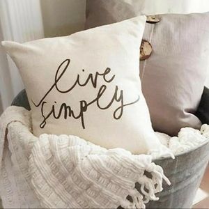 3 PACK // Live Simply Farmhouse Pillow Covers